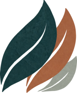Trois feuilles du logo de reviva